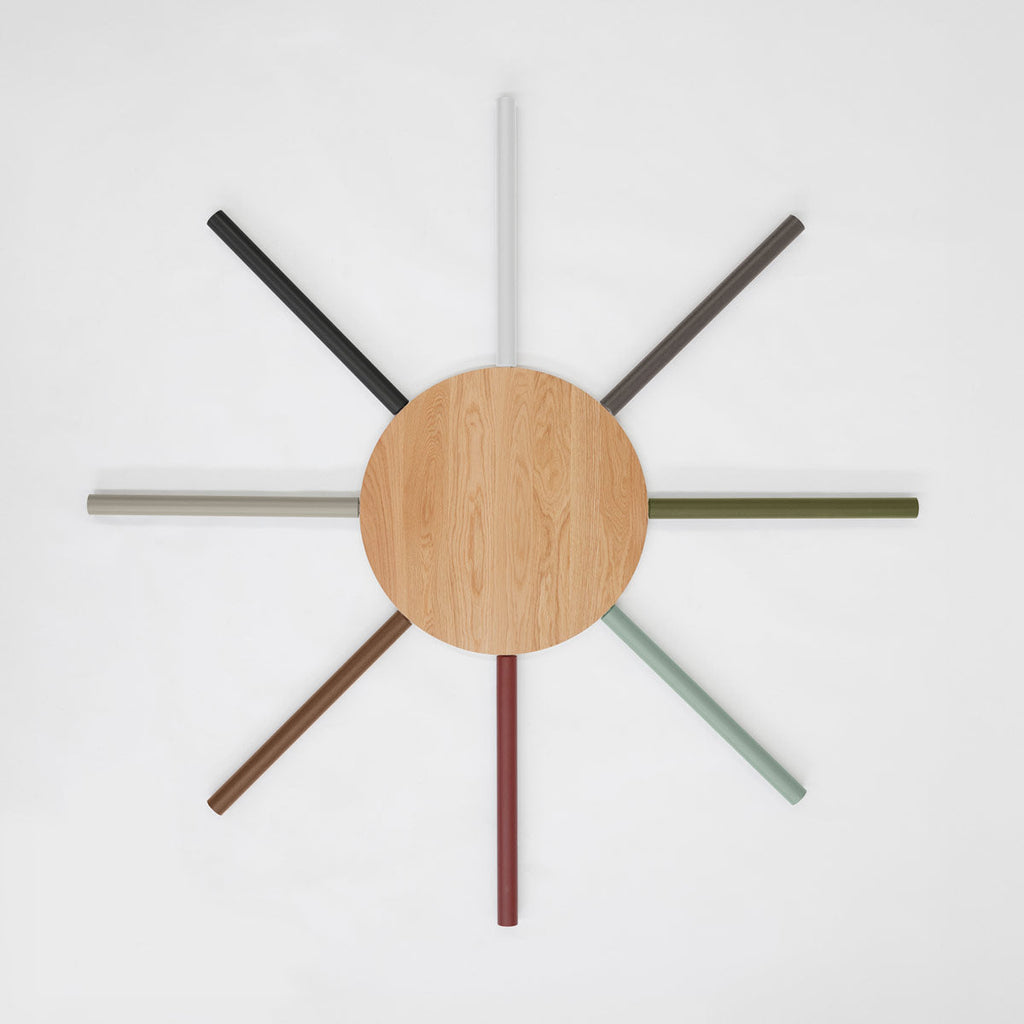 Table bistrot ronde en bois massif – H 76 cm