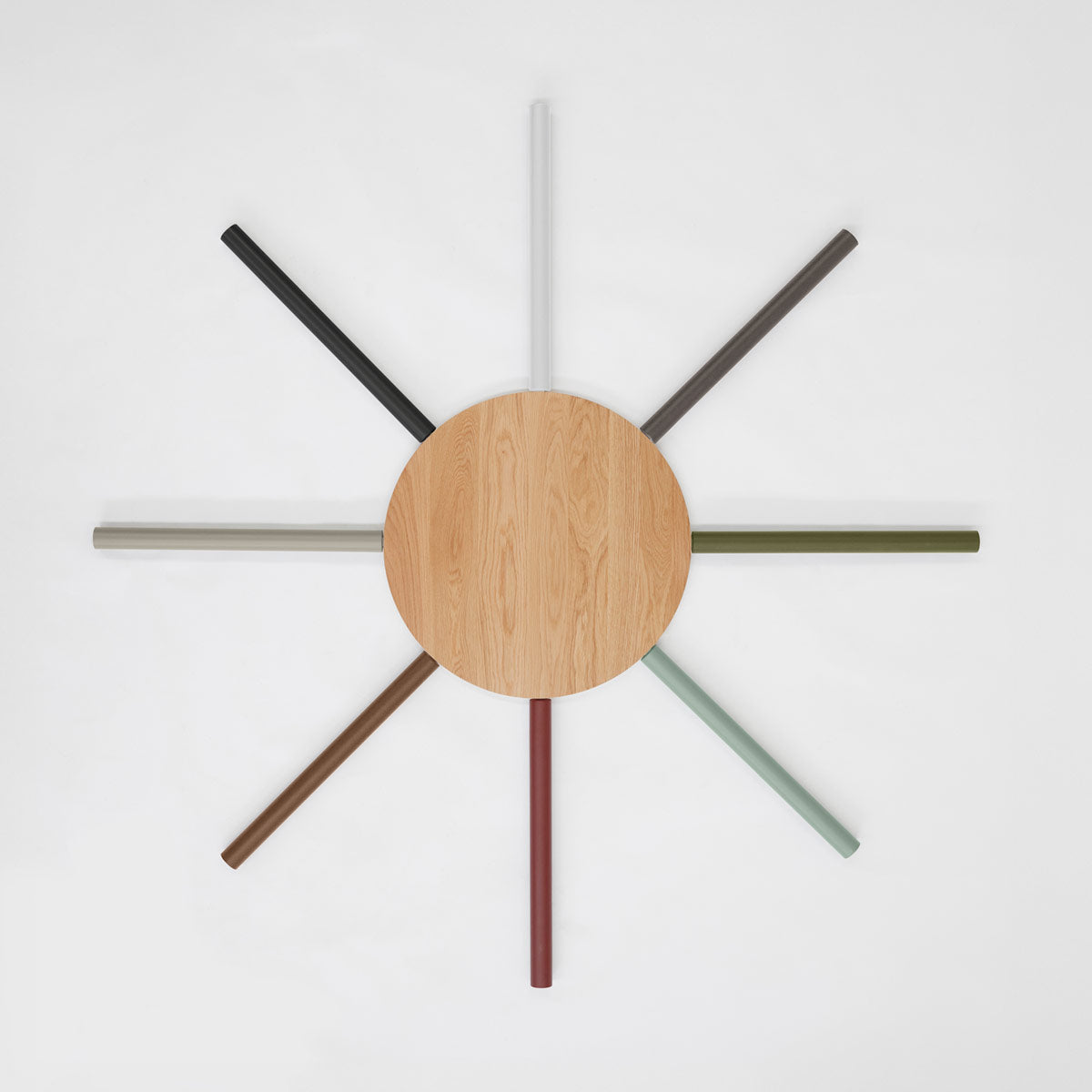 Table bistrot ronde en bois massif – H 76 cm