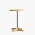 Table bistrot ronde en bois massif – H 90 cm