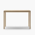 Table haute rectangulaire en bois massif – H 108 cm
